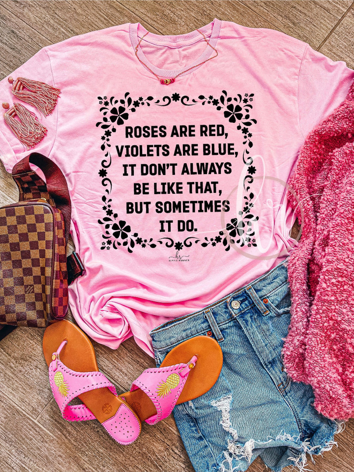 Hippie Clothes for Women Roses Are Red Hippie Clothing Hippie Style Clothing Hippie Shirts