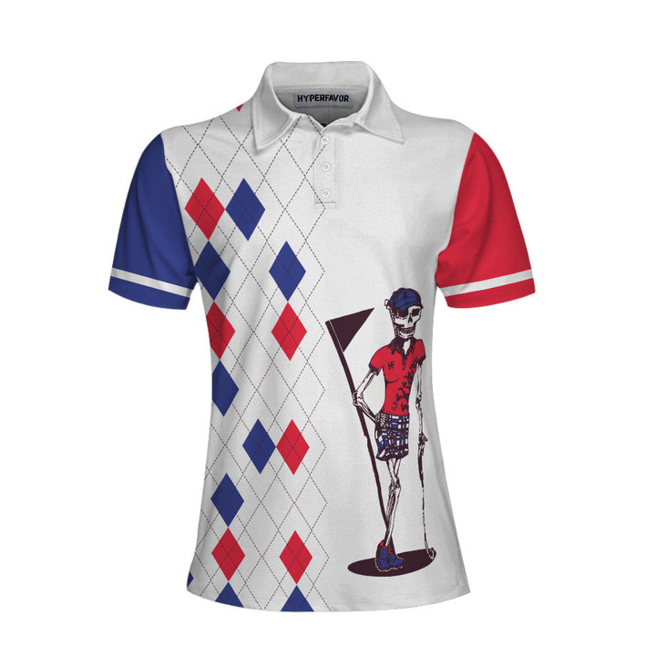 The Most Important Shot In Golf Is The Next One Golf Short Sleeve Women Polo Shirt - 1