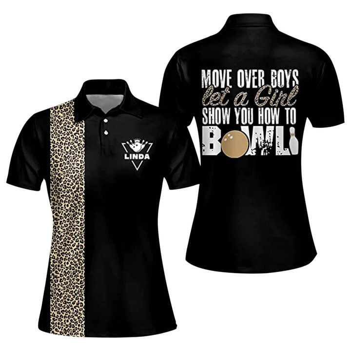 More Over Boys Let A Girl Show You How To Bowling Women Shirt BW-004 - 1