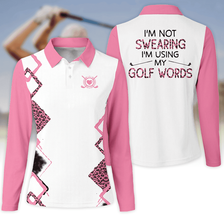 Long Sleeve Polo Shirt Golf Never Underestimate An Old Grandma With A Golf Club Women Polo Shirt For Ladies