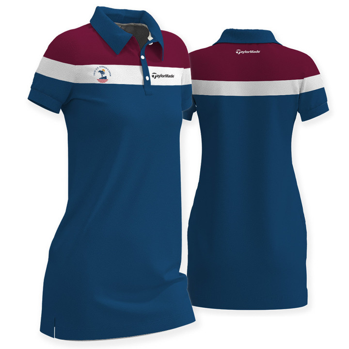 New Release US Women's Open TaylorMade Golf Dress Polo Shirt For Women