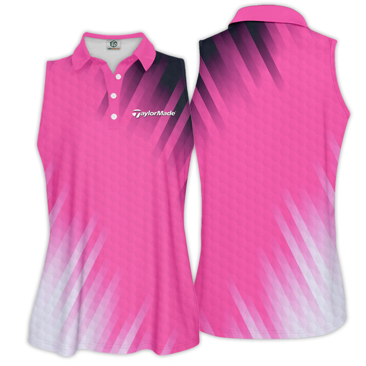 New Release Brand TaylorMade Shirt Pink For Women QT250323BR01PINKTM