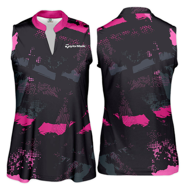 New Release Brand TaylorMade V-Neck Sleeveless Golf Polo Shirt QT020623BRANA01TM