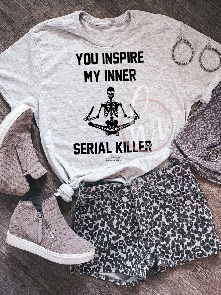 Hippie Clothes for Women You Inspire My Inner Serial Killer Hippie Clothing Hippie Style Clothing Hippie Shirts