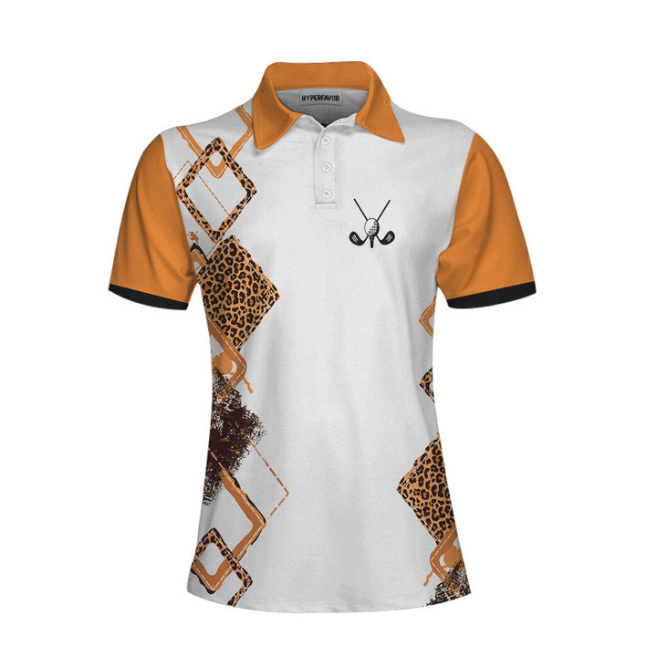 Weekend Forecast Golfing With A Chance Of Drinking Golf Short Sleeve Women Polo Shirt Halloween Gift For Female Golfers - 1