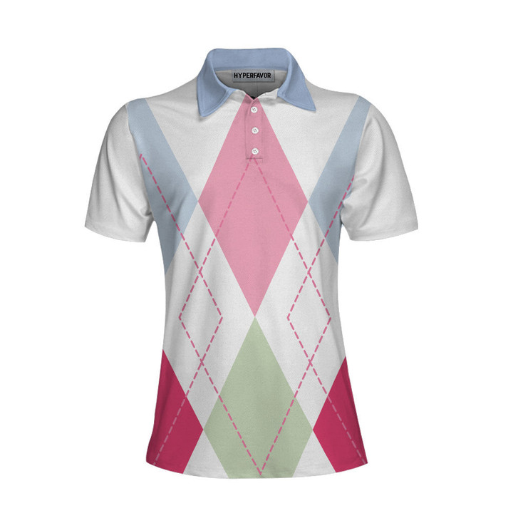 Golf Isnt For Everyone Only Cool People Seem To Like It Golf Short Sleeve Women Polo Shirt Argyle Polo Shirt - 1