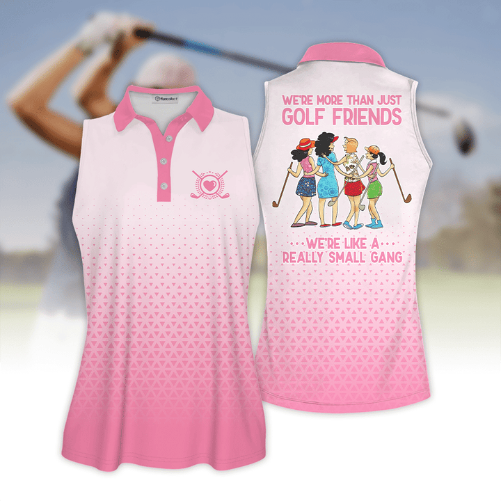 Golf Friends New Style Short Sleeve Polo Shirt Sleeveless Polo Shirt