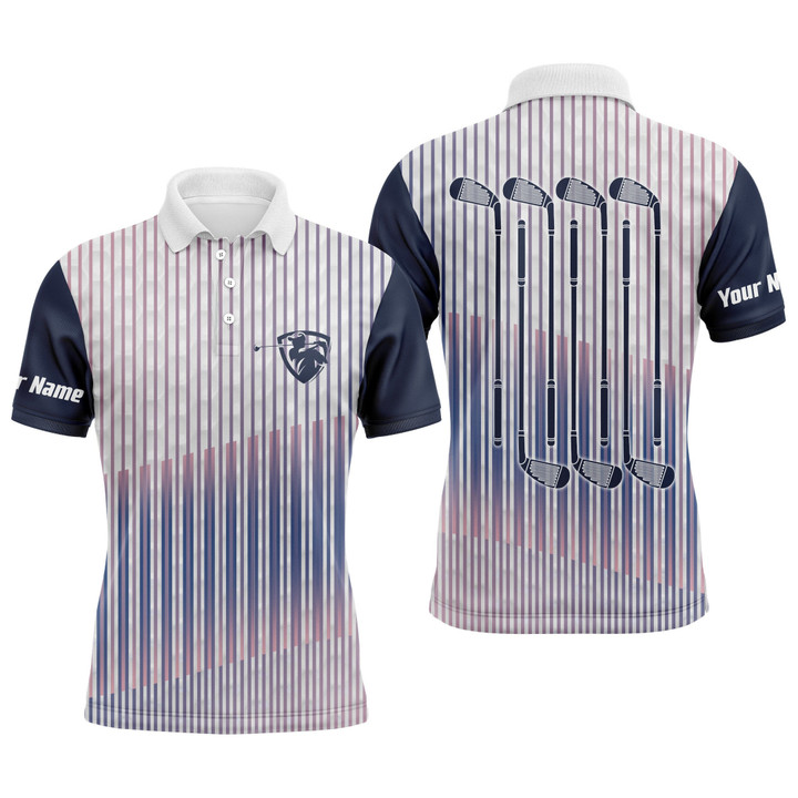 Mens Golf Sports Polo Custom Name Long Sleeves Shirt Ideal Gift For Golf Fans Golf Club Ttn85