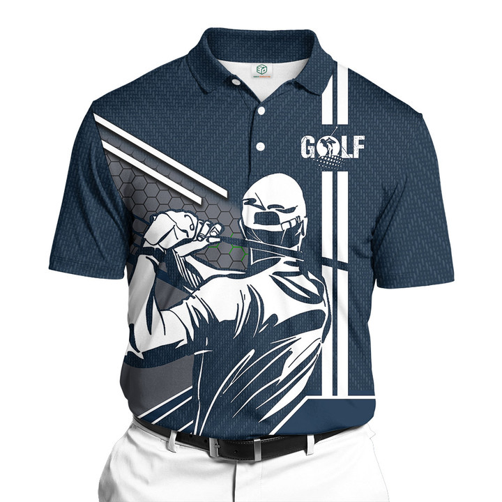 Golf Love Muticolor Polo Shirt For Man