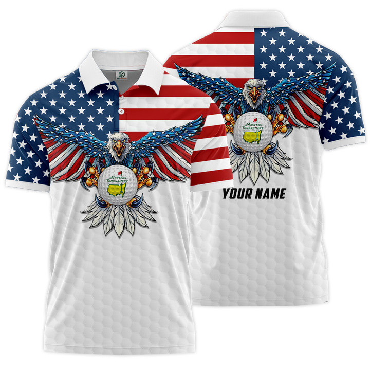 Personalized Name New Release Masters Tournament Eagle Clothing QT090323MT03