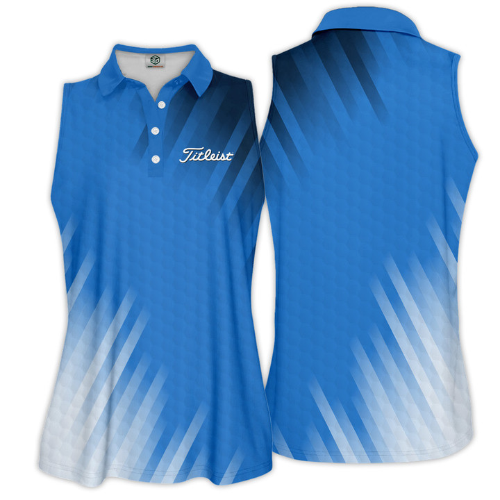 New Release Brand Titleist Shirt Blue For Women QT250323BR01BLTL