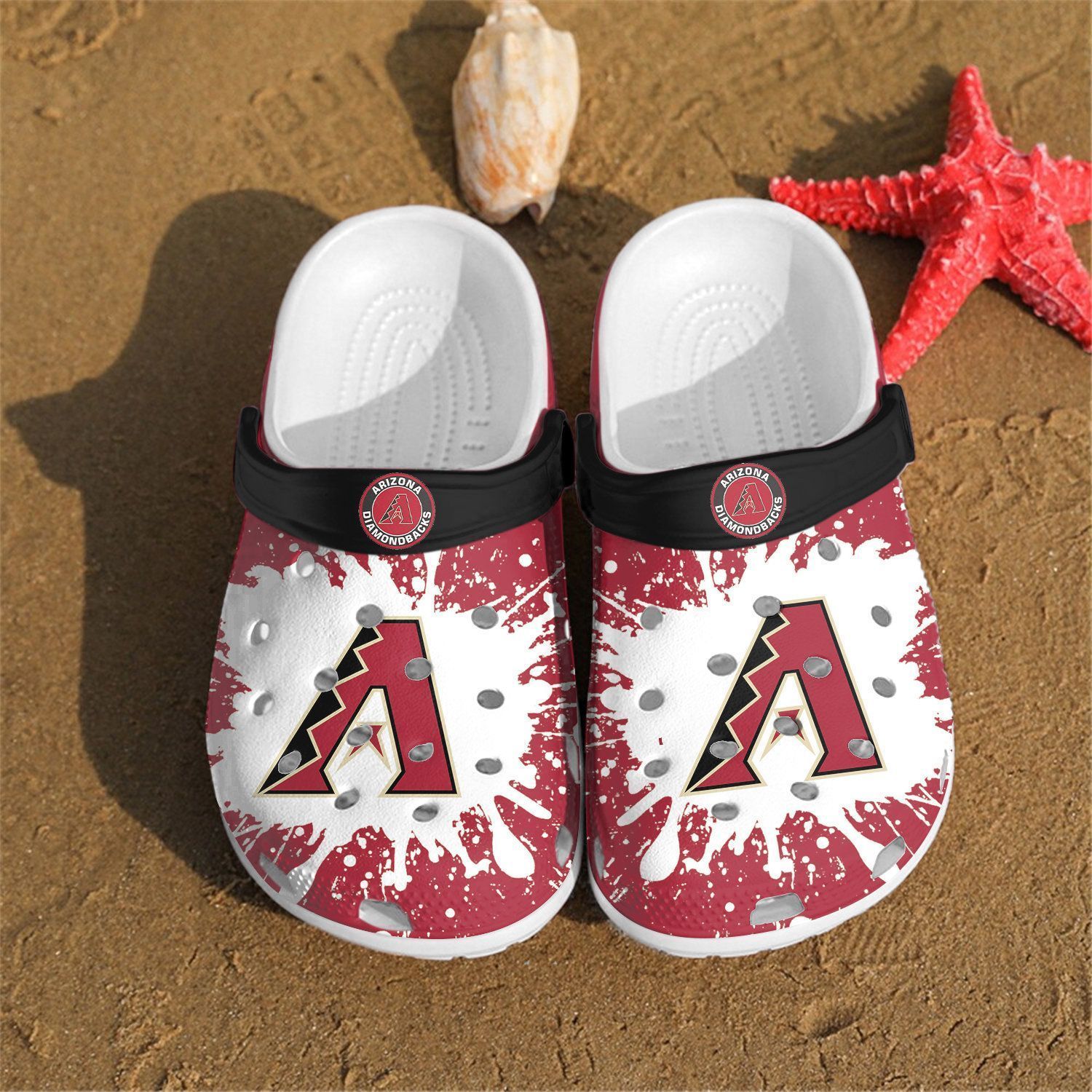 Arizona Diamondbacks Mlb Gift For Fan Crocs Crocband Clogs Comfy Footwear Tl97 - Yourtshirtman MLB Collection
