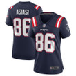 Women's New England Patriots Devin Asiasi Nike Navy Team Game Jersey