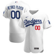 MLB Men's Los Angeles Dodgers Nike White Home Pick-A-Player Retired Roster Authentic Jersey