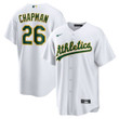 MLB Men's Oakland Athletics Matt Chapman Nike White Home Replica Player Name Jersey