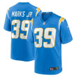 Men's Los Angeles Chargers Kevin Marks Nike Powder Blue Player Game Jersey