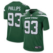 Men's New York Jets Kyle Phillips Nike Gotham Green Game Player Jersey