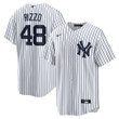 MLB Men's New York Yankees Anthony Rizzo Nike White Home Official Replica Player Jersey