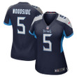 Logan Woodside Tennessee Titans Nike Women's Game Jersey - Navy