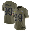 Los Angeles Rams Nike 2022 Salute To Service Limited Player Jersey - Aaron Donald