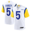 Los Angeles Rams Nike Game Alternate Jersey - White - Jalen Ramsey