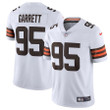 Men�s Cleveland Browns Myles Garrett #95 White Vapor Limited NFL Jersey