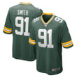 Men�s Green Bay Packers Preston Smith #91 Green Game Team Jersey