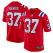Men�s New England Patriots Damien Harris #37 Red NFL Jersey