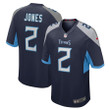 Men�s Tennessee Titans Julio Jones #2 Navy NFL Jersey