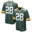 Men's Green Bay Packers AJ Dillon #28 Green Game Jersey
