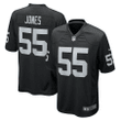Men's Las Vegas Raiders Chandler Jones Nike Black Game Jersey