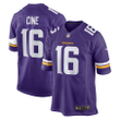 Men's Minnesota Vikings Lewis Cine Nike Purple 2022 Jersey
