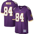 Men's Mitchell & Ness Randy Moss Purple Minnesota Vikings Legacy Replica Jersey