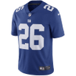 Men's New York Giants Saquon Barkley #26 Royal Team Color Vapor Untouchable Limited Jersey