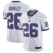 Men's New York Giants Saquon Barkley #26 White Color Rush Limited Jersey