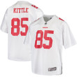 Men's NFL Pro Line George Kittle White San Francisco 49ers Jersey