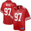 Men's NFL Pro Line Nick Bosa Scarlet San Francisco 49ers Team Player Jersey