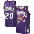 Damon Stoudamire Toronto Raptors Mitchell & Ness 1995-96 Hardwood Classics Swingman Player Jersey - Purple