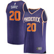 Dario Saric Phoenix Suns Fanatics Branded Fast Break Player Replica Jersey - Icon Edition - Purple