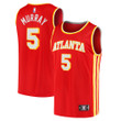 Dejounte Murray Atlanta Hawks Fanatics Branded Fast Break Replica Jersey - Icon Edition - Red