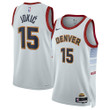 Denver Nuggets Nike City Edition Swingman Jersey - Gray - Nikola Jokic