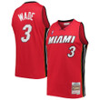 Dwyane Wade Miami Heat Mitchell & Ness 2005-06 Hardwood Classics Swingman Jersey - Red
