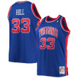 Grant Hill Detroit Pistons Mitchell & Ness Big & Tall Hardwood Classics Swingman Jersey - Blue
