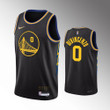 Hot New Arrivals! Donte DiVincenzo Golden State Warriors 2022 75th Anniversary City Edition Black Jersey
