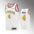 Hot New Arrivals! Golden State Warriors Moses Moody Classic White Jersey