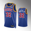 Hot New Arrivals! Golden State Warriors Otto Porter Jr. 2022 Classic Edition 75th Anniversary Year Zero Royal Jersey