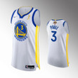Hot New Arrivals! Golden State Warriors White 2022 NBA Finals Champions #3 Jordan Poole Association Edition Authentic Jersey