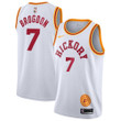 Indiana Pacers Nike Classic Edition Swingman Jersey - White - Malcolm Brogdon