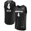 Jalen Green NBA G League Ignite Fanatics Branded Youth 2020/21 Fast Break Replica Jersey - Black