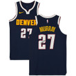 Jamal Murray Navy Denver Nuggets Autographed Nike 2021 Icon Edition Authentic Jersey